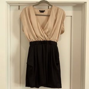 BCBG, M, Cream/Black